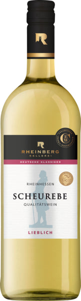 Rheinberg Kellerei Rheinhessen Scheurebe lieblich QbA 1l