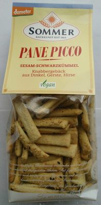 Demeter Sommer Pane Picco Sesam Schwarzkümmel 150g