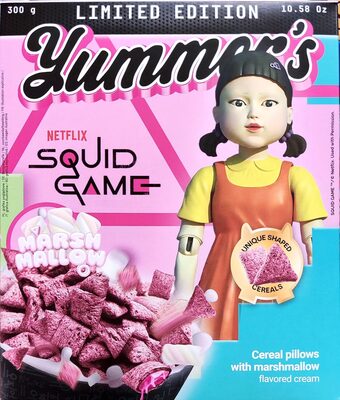 Yummers Squid Game Marshmellow Cereal 300g