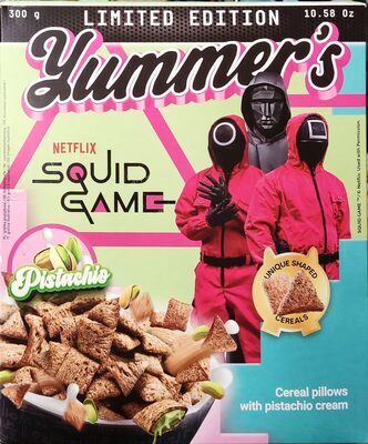Yummers Squid Game Pistachio Cereal 300g