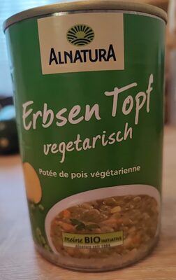 Bio Alnatura Erbseneintopf vegetarisch 400g