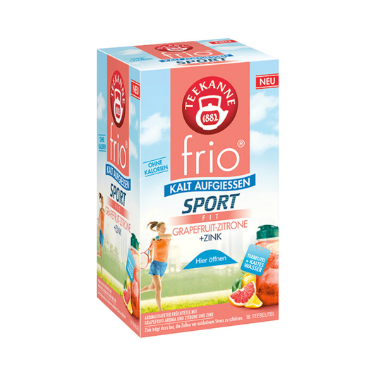 Teekanne Frio Sport Fit Grapefruit-Zitrone 18ST 45g