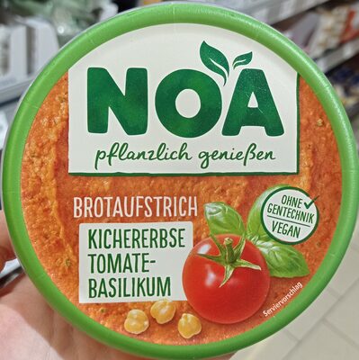 NOA Brotaufstrich Kichererbse Tomate-Basilikum 175g