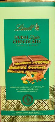 Lindt Dubai Style Schokolade 145g
