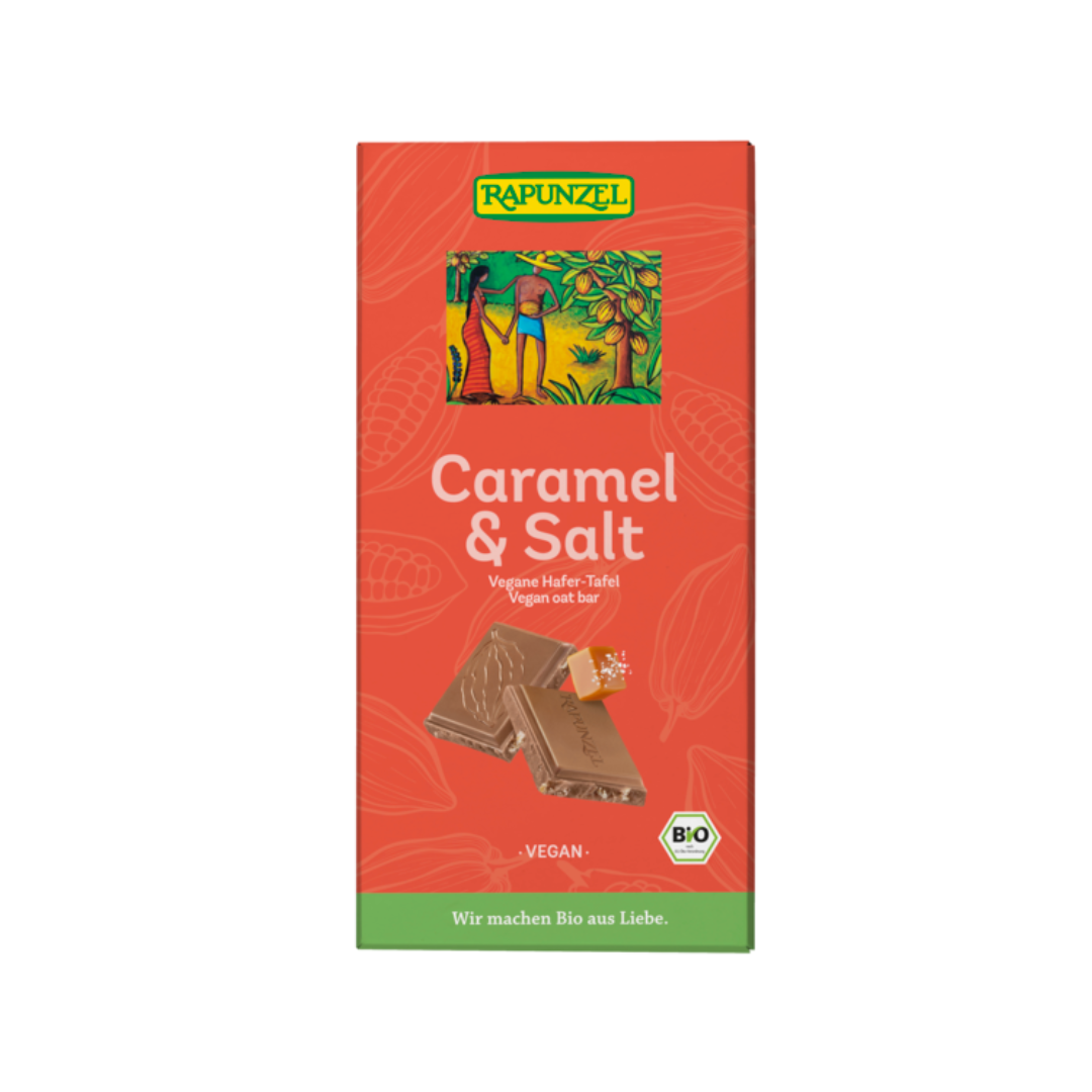 Bio Rapunzel Caramel&Salt vegane Hafer 100g
