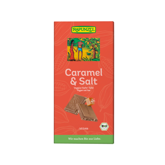 Bio Rapunzel Caramel&Salt vegane Hafer 100g