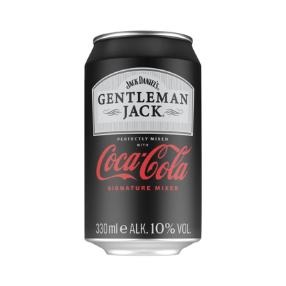 Gentleman Jack & Coca-Cola 10% 0,33l DPG