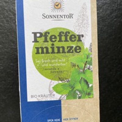 Bio Sonnentor Pfefferminz Tee 18ST 18g