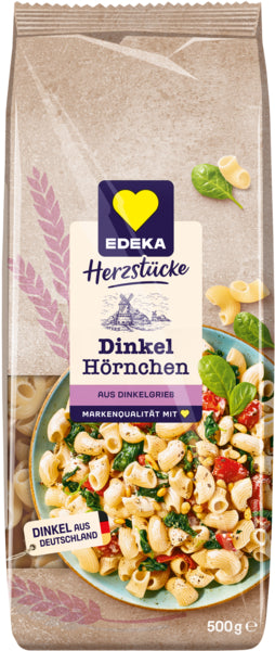 EDEKA Herzstücke Hörnchen Dinkel 500g