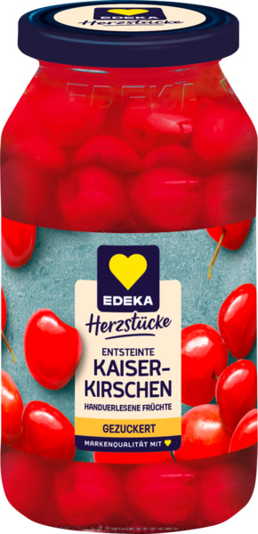 EDEKA Herzstücke Kaiserkirschen gezuckert 680g