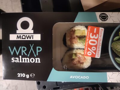 Mowi Asian Wraps Avocado 210g