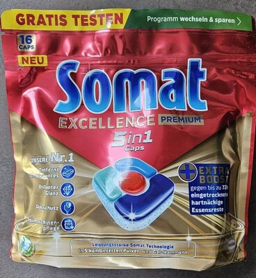 Somat Excellence Premium 5in1 Caps 16Tabs 297,6g