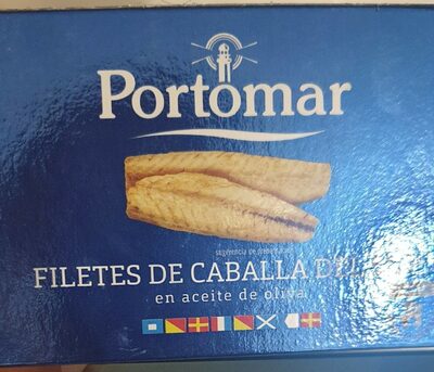 Portomar Spanische Makrelen-Filets in Olivenöl 120g