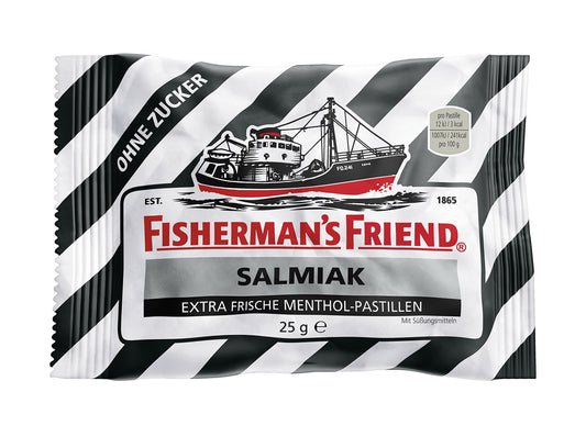 Fishermans Friend Salmiak ohne Zucker 25g