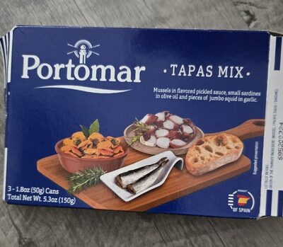 Portomar Tapas Box 3ST 150g