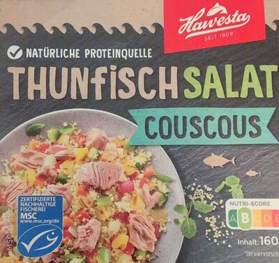 MSC Hawesta Thunfischsalat Couscous 23% 160g