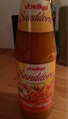 Bio Voelkel Vollfrucht Sanddorn mit Agave 0,5l EW