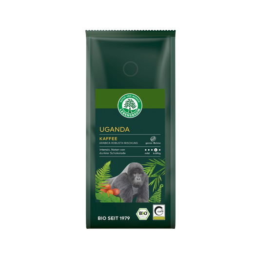 Bio Lebensbaum Uganda Kaffee ganze Bohne 250g