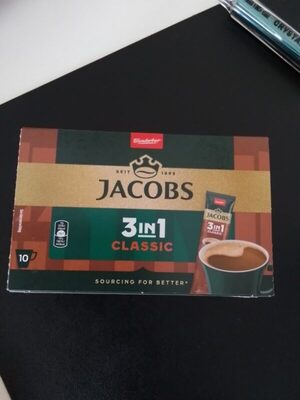 Jacobs Kaffee Instant 3in1 classic 10ST 120g