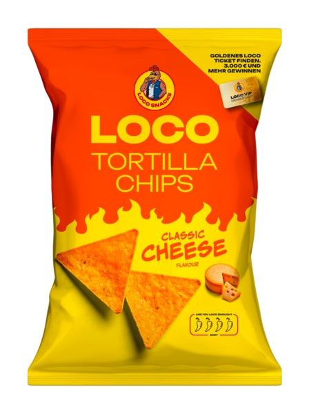 Loco Tortilla Classic Cheese 100g