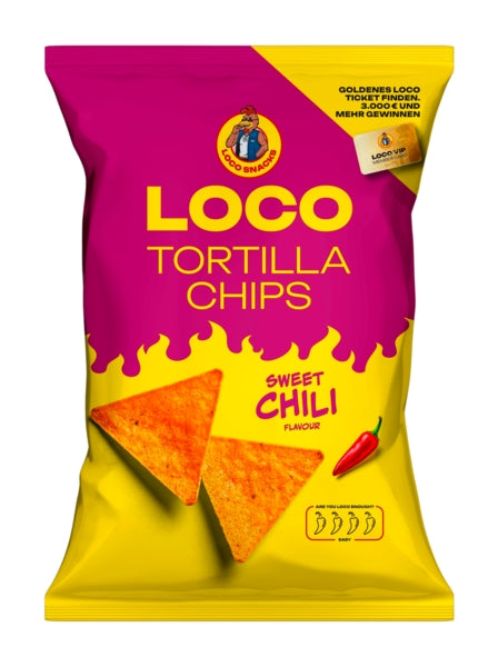 Loco Tortilla Sweet Chili 100g