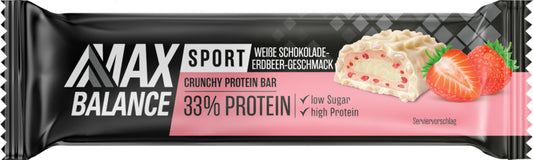 Max Balance Active Premium Proteinriegel White Chocolate Strawberry 45g