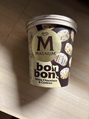 Langnese Magnum Bonbon White Chocolate & Cookies 12ST204ml
