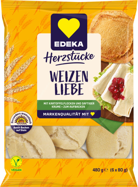 EDEKA Herzstücke Weizenliebe 480g