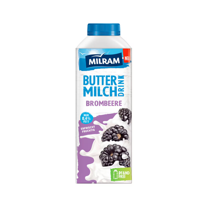 Milram Buttermilch Brombeere 750g