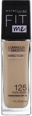 Maybelline Fit me Liquid Make-up 125 nude beige 30ml
