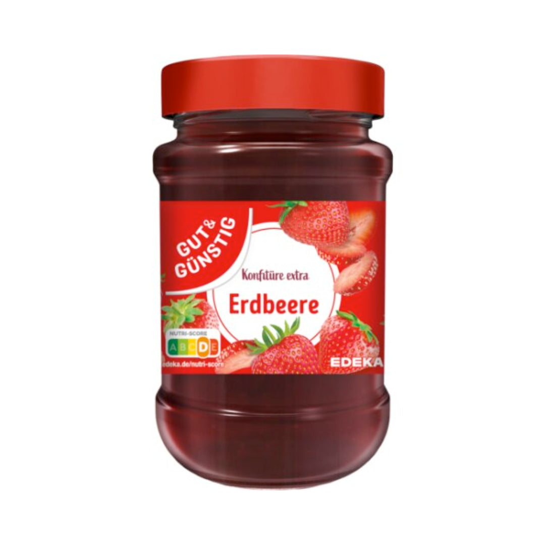 GUT&GÜNSTIG Konfitüre Erdbeer-Vanille 450g