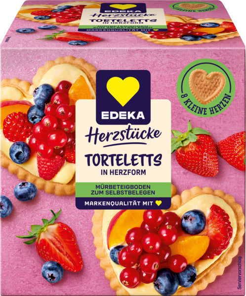 EDEKA Herzstücke Herz-Torteletts 230g