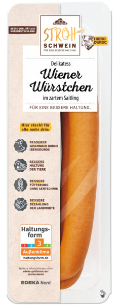 Gutfleisch Strohschwein Würstchen 4x50g