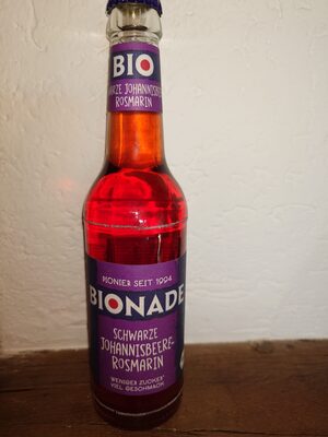 Bionade Schwarze Johannisbeere&Rosmarin 0,33l MW