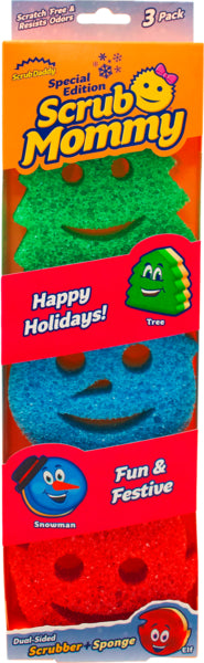 Scrub Daddy Scrub Mommy Xmas 3ST