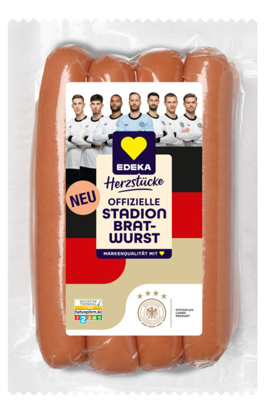 EDEKA Herzstücke Stadionbratwurst rot 4x100g QS ITW