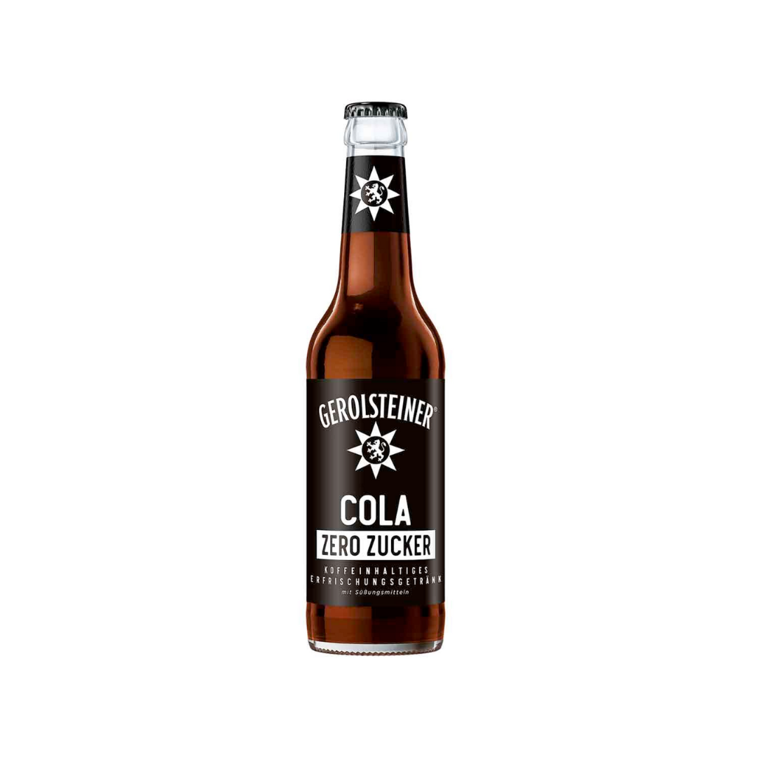 Gerolsteiner Cola Zero Zucker 0,33l MW