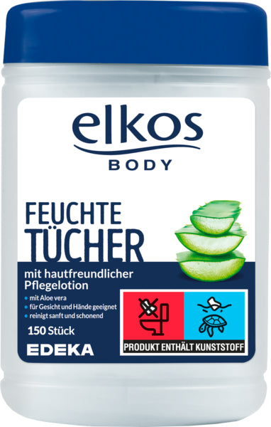 EDEKA elkos Feuchte Tücher Box 150ST