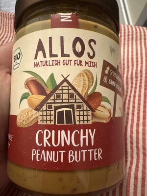 Bio Allos Crunchy Peanut Butter 310g