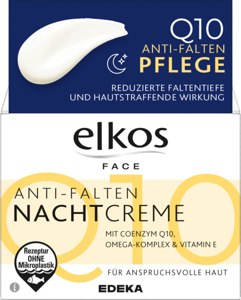EDEKA elkos Nachtcreme Q10 50ml