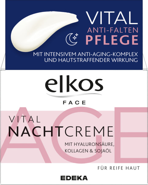 EDEKA elkos Vital Nachtcreme 50ml