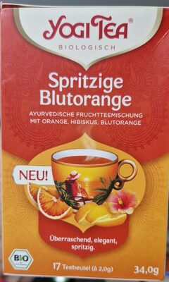 Bio Yogi Tea Spritzige Blutorange 17ST 34g