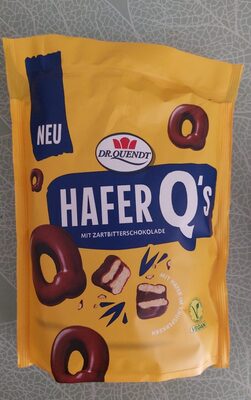 Dr.Quendt Hafer Q's zartbitter 85g