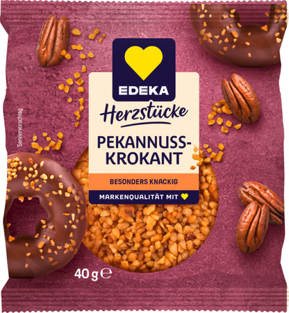 EDEKA Herzstücke Pecanuss-Krokant 40g