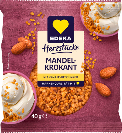 EDEKA Herzstücke Vanille Mandel-Krokant 40g