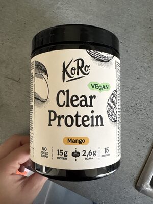Koro Vegan Clear Protein Mango 300g