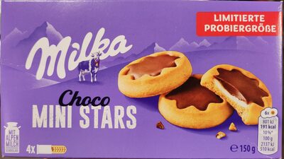 Milka Choco Mini Stars Milchschokolade 150g