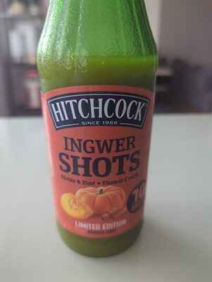 Hitchcock Ingwer Shots Kürbis 0,5l