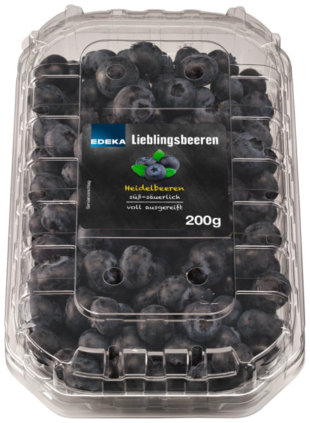 GUT&GÜNSTIG Kulturheidelbeeren Polen Klasse I 200g Klarsichtpackung