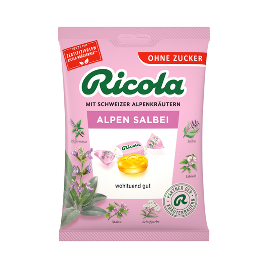 Ricola Alpen Salbei ohne Zucker 75g